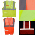 Zipe closer safety mesh Vest